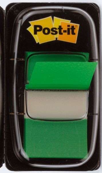 Tape-Flags Post-it 680-3 grün 50St.im Spender