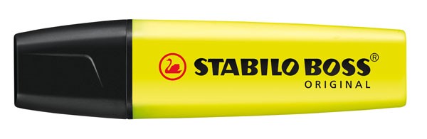 Textmarker Stabilo-Boss gelb