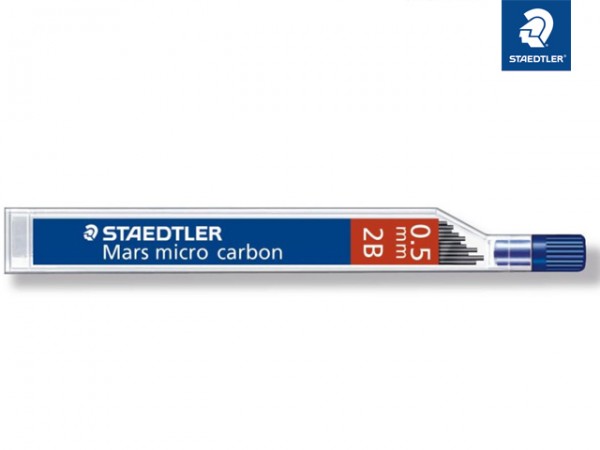 Feinminen Staedtler 0.5mm-2B 12ST/ETUI