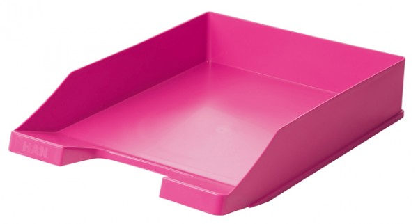 Briefkorb A4 stapelbar pink