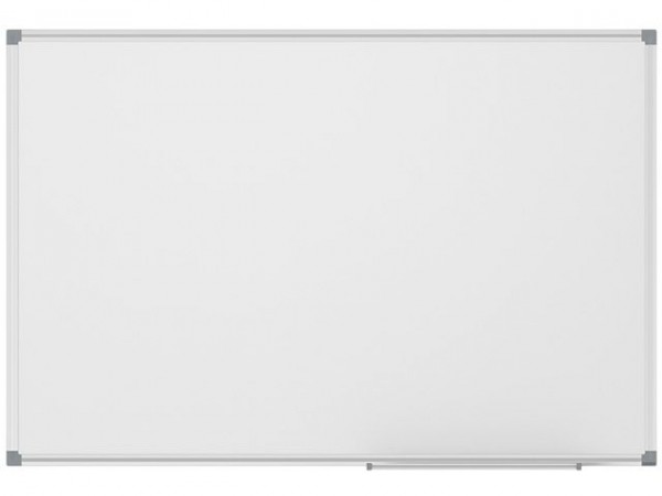 Whiteboard MAUL standard 100x150cm Alurahmen silbe Oberfläche aus kunststoffbeschichtetem Stahlblech