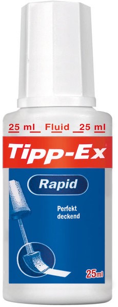 Korrekturmittel Tipp-Ex Rapid 25ml weiß