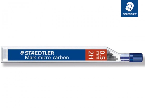 Feinminen Staedtler 0.5mm-2H 12ST/ETUI