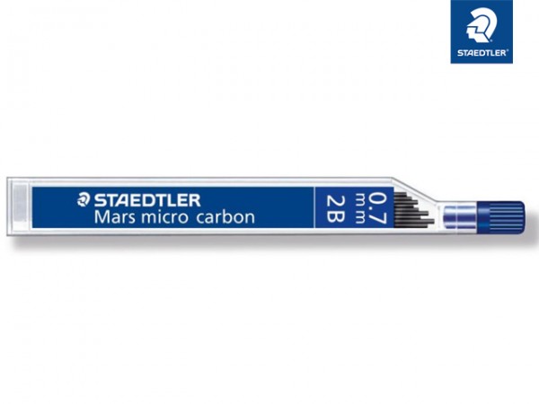 Feinminen Staedtler 0.7mm-2B 12ST/ETUI
