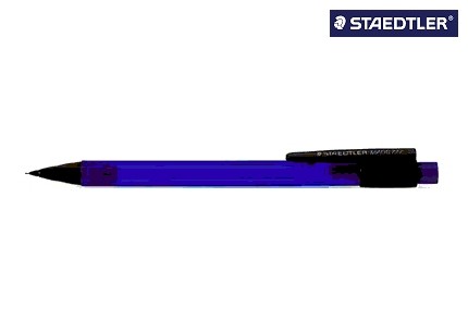 Druckbleistift Staedtler Graphite 777 0,5 blau transparent