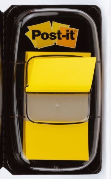 Tape-Flags Post-it 680-5 gelb 50St.im Spender