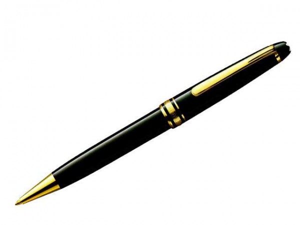 Kugelschreiber Montblanc Meisterstück 164 Classique tiefschwarz
