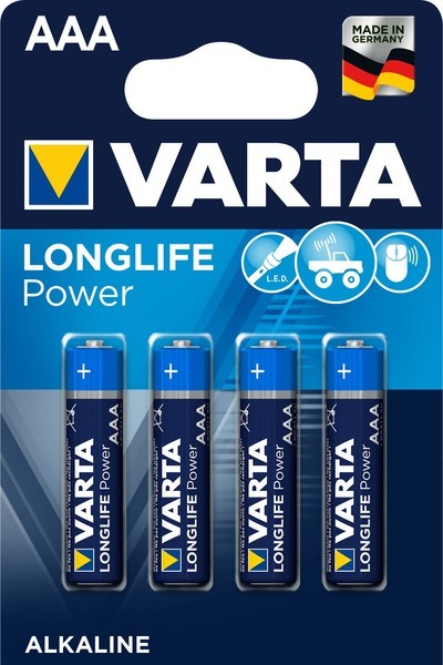 Batterien Varta 4903 Micro AAA 1,5V 4ST/PG